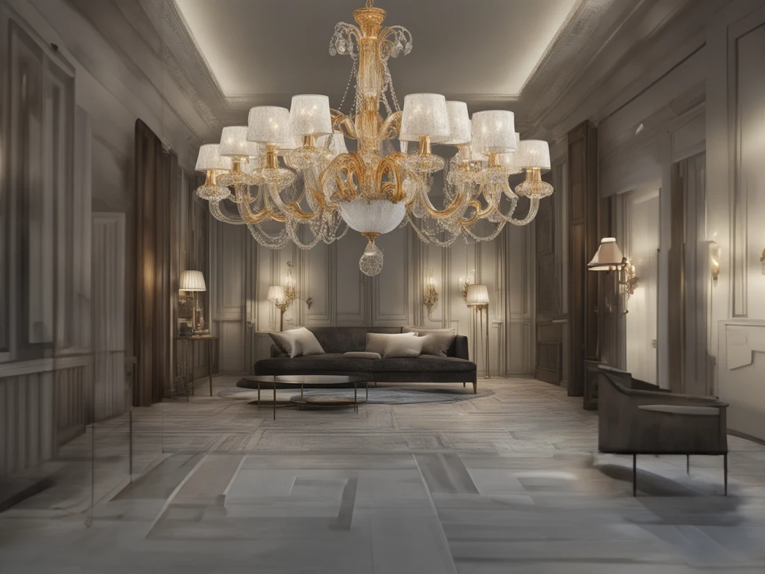 Lampadari di Murano in hotel e ristoranti di lusso